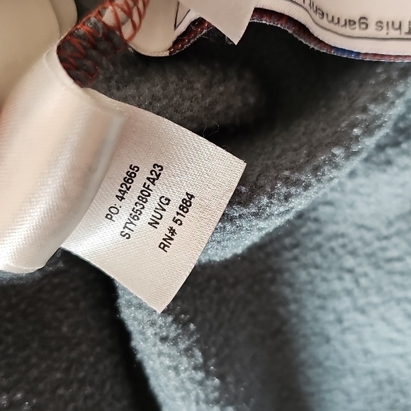 Patagonia Microdini 1/2 Zip Pullover Sweater, Youth Large - Picture 9 of 13